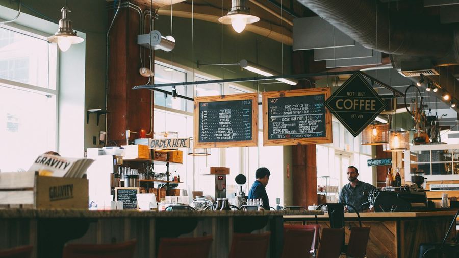 Roastery cafe bar